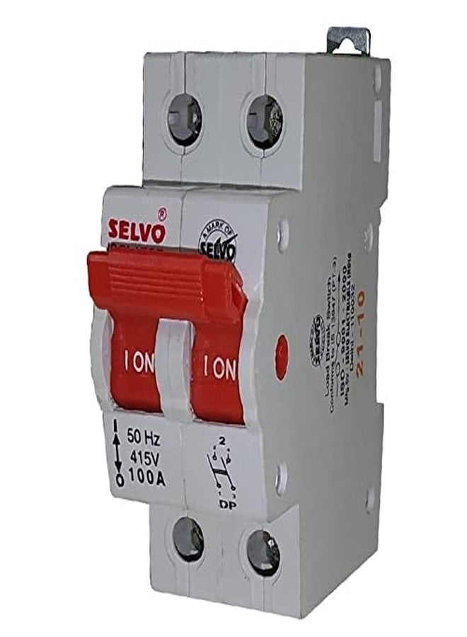 SELVO DOUBLE POLE ISOLATOR (100A DOUBLE POLE) - Image 1